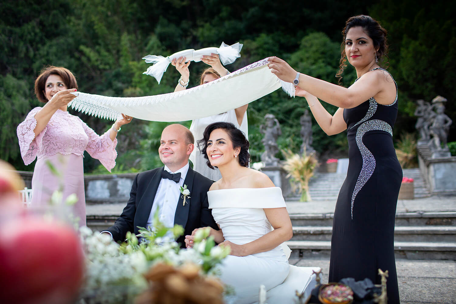 Persian Wedding on Como Lake photographer   Nino Lombardo
