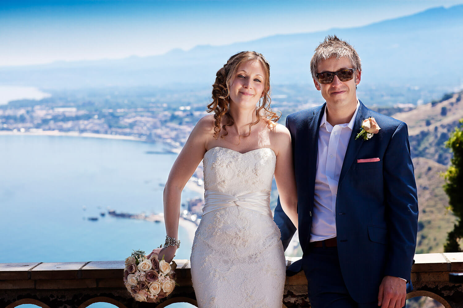 Wedding Photoshoot in Taormina Garden, Best Sicily Photographer