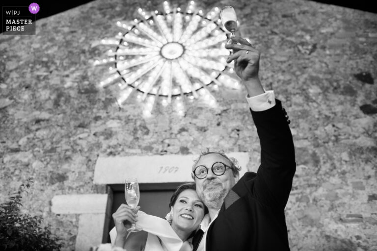 Black and white wedding photography in Sicily Award best shot to Nino Lombardo