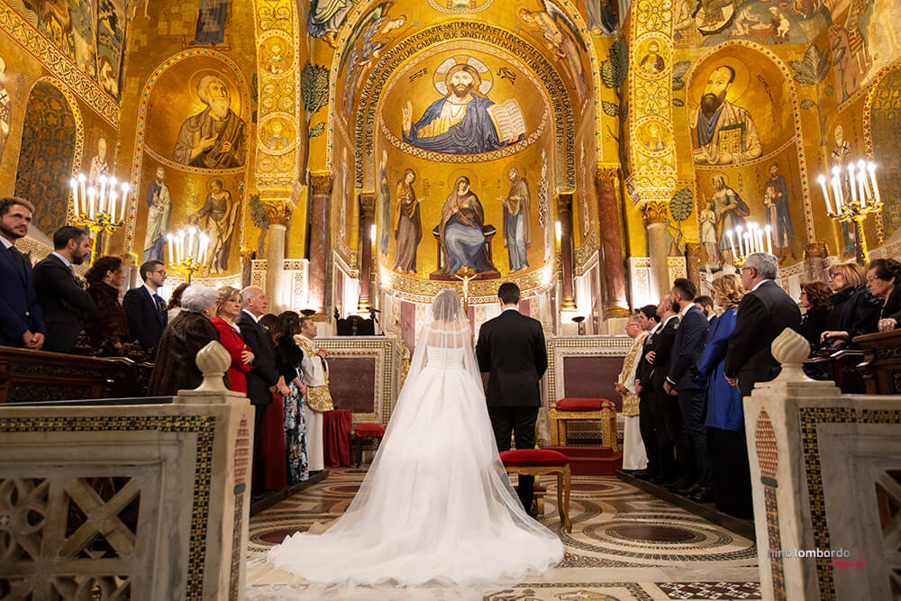 Palatine Chapel Photographer for Italy Winter Wedding in Palermo