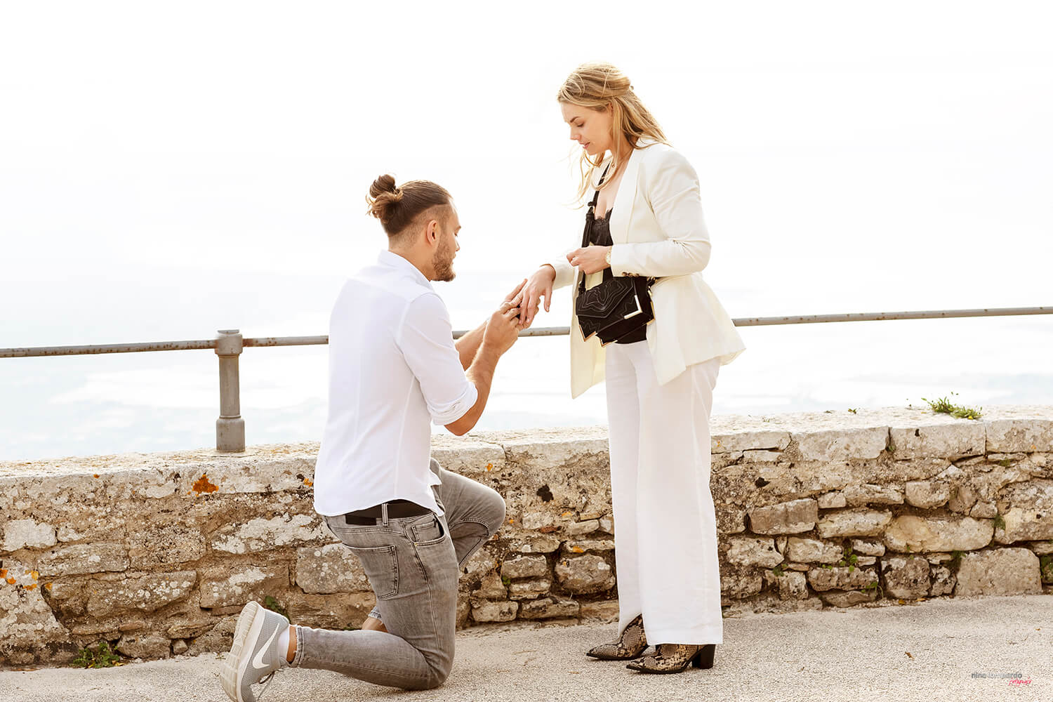 Erice photo session for surprise engagement proposal photo by Nino Lombardo