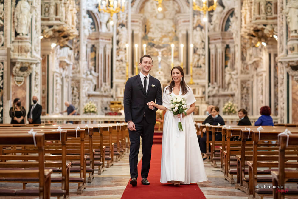Palermo Wedding Professed Church, Polish spouses, photo, Nino Lombardo