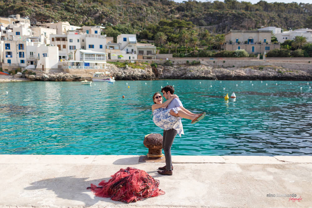 Levanzo engagement proposal and shooting by Nino Lombardo Photographer