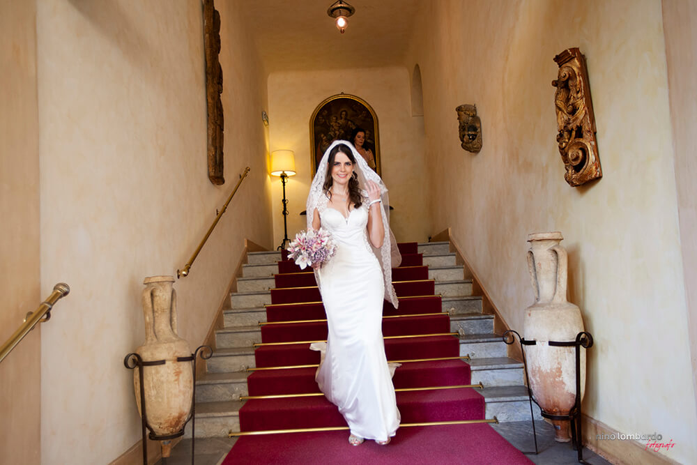 Sicilia fotografia sposa al Four Seasons di Taormina foto di Nino Lombardo